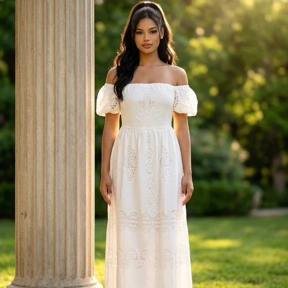 just me lace dress ruffled lace midi dress zw collection Just Me Ruffle Sleeve Lace Sheath Dress